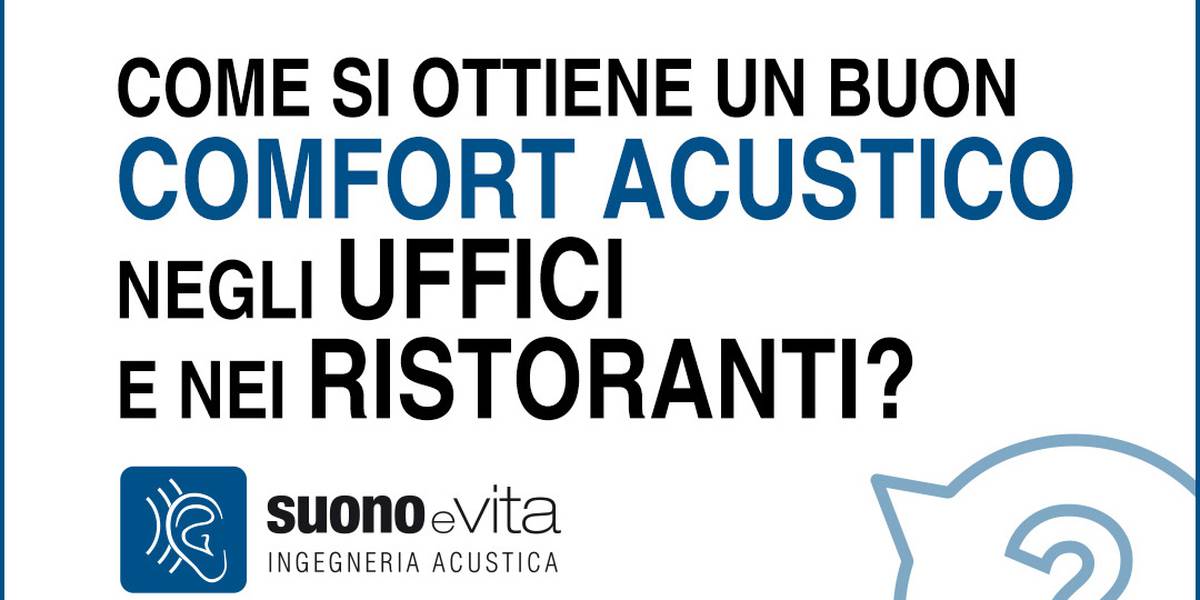 Comfort acustico nei ristoranti